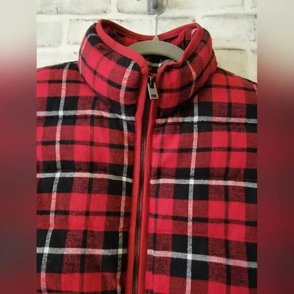 a.new.day brand women's flannel vest size M - Picture 3 of 7